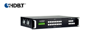 MODULAR MATRIX SWITCHER CAGE 8X8 AT 2U HIGH WITH AUDIO BREAK-AWAY SWITCHING, RS232