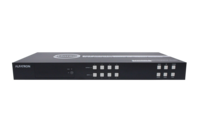 4X4 HDBASET MATRIX SWITCHER 4K. SUPPORTS HDCP 2.2. TRANSMIT 4K&2K SIGNAL 8M VIA HDMI PORT. 40M VIA H