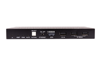 KIT: 2X1 HDMI WITH USB-B HOST / USB-C AUTO & USB A  DEVICE PORT SWITCHING WALLPLATE, POE, W/RECEIVER