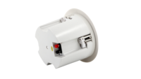 2 WAY 4" LOUDSPEAKER WITH BACKBOX. 20W 8OHM, 20/10/5/2.5W @ 70V/100V, 90-20,000HZ, 87DB 1W 1M.  DIME