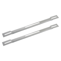 CHANNEL SUPPORTS WITH ADJUSTABLE SLOT & FLAT NUT