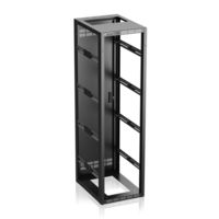 STAND ALONE OR GANGABLE RACK 30" DEEP, 44RU