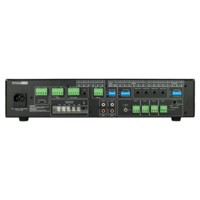 6-INPUT 240W MIXER AMPLIFIER W/GLOBAL POWER SUPPLY  25V, 70V, 100V, 8OHM / INCLUDES RACK KIT