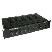 6-INPUT 240W MIXER AMPLIFIER W/GLOBAL POWER SUPPLY  25V, 70V, 100V, 8OHM / INCLUDES RACK KIT