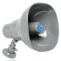 EMERGENCY SIGNALING HORN LOUDSPEAKER WITH 25V/70.7V-15W TRANSFORMER AND CAPACITOR FOR LINE