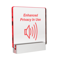 ENHANCED PRIVACY VISUAL INDICATOR FOR USE WITH ASP-MG2240