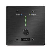 BLUEBRIDGE DSP WALL CONTROLLER WITH SINGLE VALUE CHANGE ADJUSTMENT / BLACK