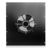 HIGH POWER (550 CFM) TOP-MOUNTING FAN PANEL 25" DEEP RACK