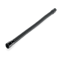 13" FLEXIBLE GOOSENECK EBONY BLACK , ATTACH TO ANY MIC STAND OR ADAPTER WITH 5/8"-27 TREADS