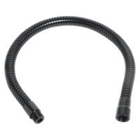 13" FLEXIBLE GOOSENECK EBONY BLACK , ATTACH TO ANY MIC STAND OR ADAPTER WITH 5/8"-27 TREADS