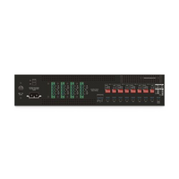 8CH 2400W COMMERCIAL AMP - 8 X 300W AT 4O, 8O, 25V, 70V, & 100V OPERATION 2RU