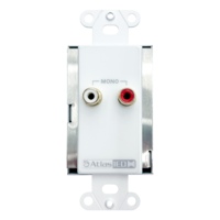 IPX COMPATIBLE DECORA-STYLE RCA WALL PLATE