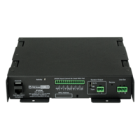 SINGLE OUTPUT POE+ IP ADDRESSABLE IP-TO-ANALOG GATEWAY  W/(2) GP I/O, MIC IN, BUILT-IN AMP