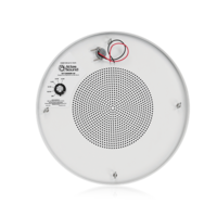 8" SOUND MASKING SPEAKER WITH 70V-4W TRANSFORMER AND ROUND ENCLOSURE (WHITE)