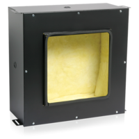 8" Q SERIES 1.5 CUBIC FT ENCLOSURE SQUARE