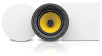 8" 125-WATT, 6OHM IN-WALL/IN-CEILING LOUDSPEAKER WITH MAGNETIC GRILLE