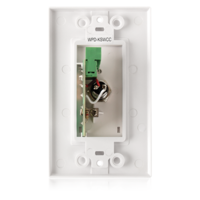 WALL PLATE KEY SWITCH, MOMENTARY CONTACT CLOSURE