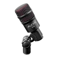 PROFESSIONAL DYNAMIC INSTRUMENT MICROPHONE , CLIP & POUCH