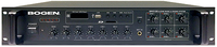 6-ZONE MUSIC & PAGING SYSTEM -  COMBINES AMP,  DIGITAL FM TUNER, MP3 PLAYER & SEVEN (7) AUDIO INPUTS