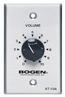 BOGEN 10W ATTENUATOR/VOLUME CONTROL FOR 25/70V SPEAKER LINE