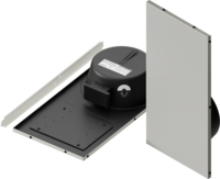 SPEAKER, CEILING, DROP IN PANEL, 1X2, BRIGHT WHITE, VERSION-2 PACKAGED 2 PER BOX