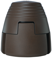 NEAR DUAL 12" IN-GROUND SUBWOOFER, MULCH