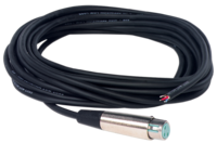 25' MIC CABLE FEMALE CONNECTOR