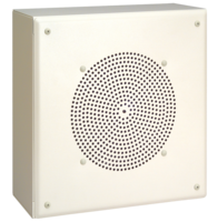 SQ MTL ENCL,8" 4W TRANS W/VR