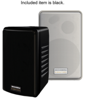 4.5" SURFACE/BOX SPEAKER, 70V OR 8 OHMS, INCLUDES MOUNTING BRACKET / BLACK