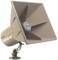 5 WATT SELF AMPLIFIED HORN / ROTATABLE FOR VERTICAL OR HORIZONTAL DISPERSION