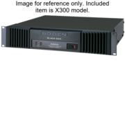 300 WATT AMP DUAL CHANNEL, 70 VOLT, 2RU, REAR MOUNTED VOLUME CONTROLS