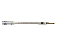 GOOSENECK MIC 18", GM SERIES MICROPHONE WITH 3-CONDUCTOR, QUARTER-INCH PHONE PLUG CONNECTOR