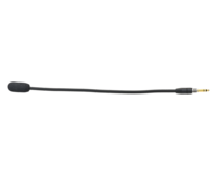 GN SERIES GOOSENECK MICROPHONE: STANDARD, 10" / 25CM, BLACK, TRS FOR ARCADIA,  I-SERIES