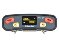 HELIXNET DIGITAL TWO-CHANNEL DUAL LISTEN MONAURAL BELTPACK WITH A HIGH-CONTRAST OLED DISPLAY