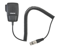 MIC: FIST MICROPHONE, PUSH-TO-TALK, XLR (F) 4 PIN