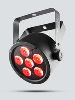 BATTERY-OPERATED, TRI-COLOR RGB LED WASH LIGHT / DFIUSB COMPATIBLE, INCLUDES: IRC-6