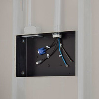 IN-WALL STORAGE BOX /RECESSED SPACE FOR FLAT PANEL CABLE ROUTING & EQUIPMENT 9 H X 14.25 W X 3.88" D