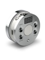 4-PIECE RGBW 3W LED LIGHT SET WITH CLEAR/DIFFUSED LENSES, USB-C LINKING, TRAVEL CASE, ILS, DMX, AND