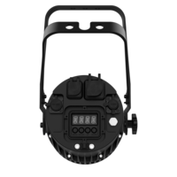 COLORADO 1-QUAD ZOOM - INDOOR/OUTDOOR WASH LIGHT WITH 7 OSRAM RGBW LEDS / IP65 HOUSING / 13-45° ZOOM