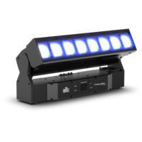 IP65-RATED 8 LED MOTORIZED OUTDOOR-READY TILTING BATTEN W/ZOOM FOR TIGHT & WIDE PIXEL-MAPPABLE LOOKS