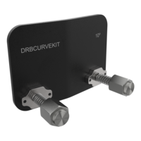 CURVE KIT FOR DUAL PURPOSE RIG BAR.  INCLUDES 2 PCS AT 5°, AND 2 PCS AT 10°