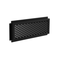 CONTROLS THE LIGHT SPILL BY UNIFORMLY REDUCING THE BEAM SPREAD