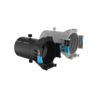 50 DEGREE OVATION ELLIPSOIDAL HD LENS TUBE WHITE HOUSING INCLUDES: GEL FRAME,