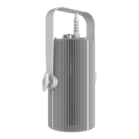 INCLUDES: INTEGRATED 4.5M POWER CORD, INTERCHANGABLE LENS PLATES, EGGCRATE FILTER