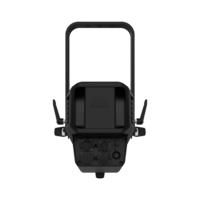 IP MULTI-COLOR LED ELLIPSOIDAL FIXTURE, BLACK