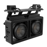 MOUNTING BRACKET FOR STRIKE ARRAY FIXTURES, LIGHTWEIGHT IP65-RATED ALUMINUM DIECAST, BLACK FINISH