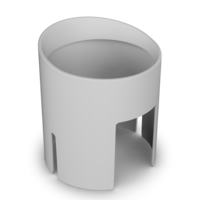 WELL POD 3 - WHITE FIXTURE COVER (4PC)
