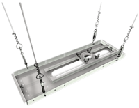 SUSPENDED CEILING ADAPTER WITH 4" EXTENSION PIPE