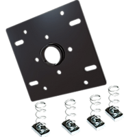 DUAL UNISTRUT CEILING ADAPTER WITH HARDWARE
