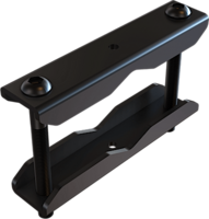 CLAMP ATTACHES TO UNISTRUT, PIPE OR ANY ROUND OR RECTANGULAR STRUCTURE UP TO 3.5" IN DIAMETER